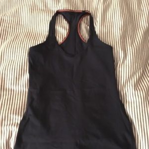 CRB navy Lululemon tank size 8